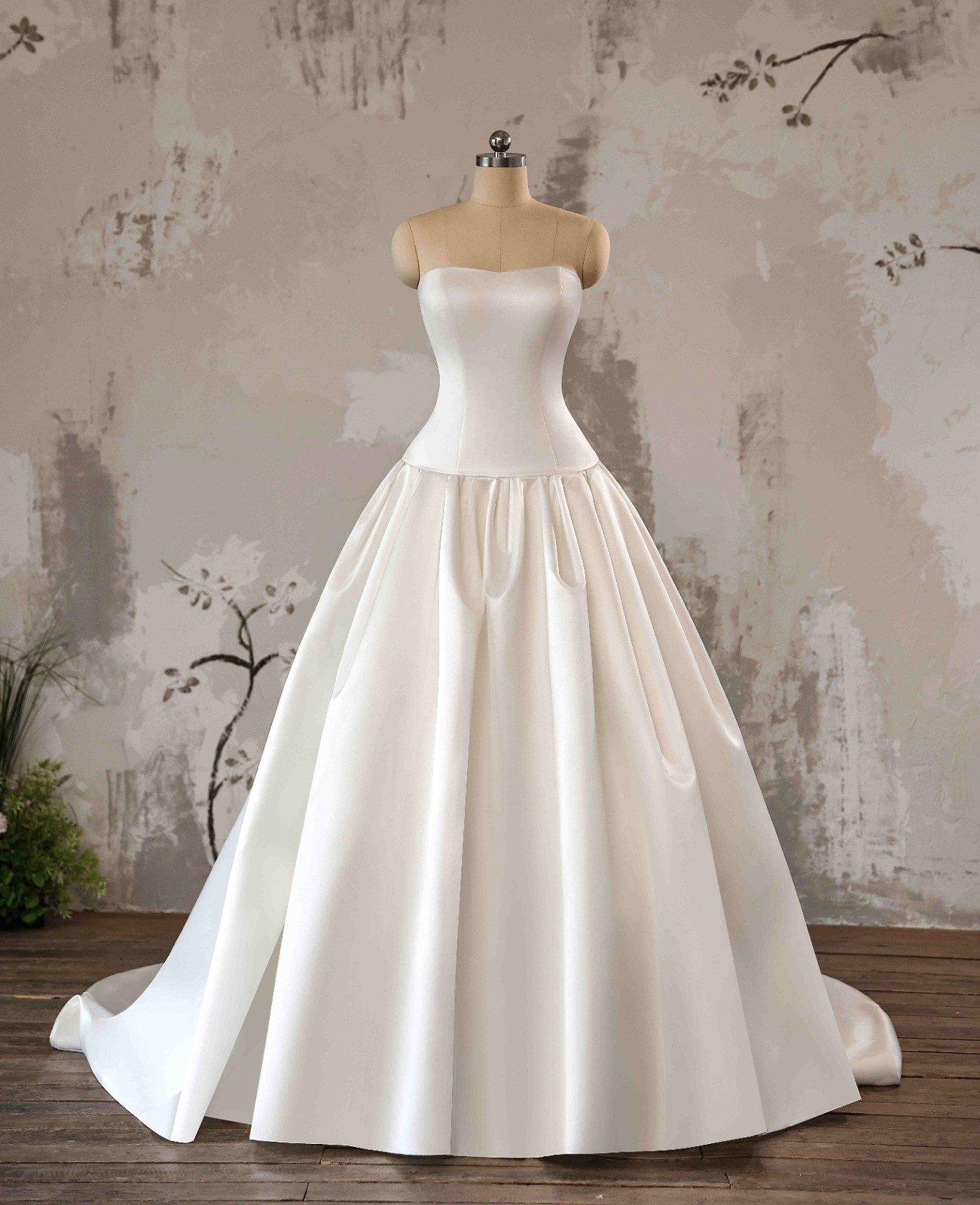 Vestido de novia Verona con bordados italianos Antonieta Couture